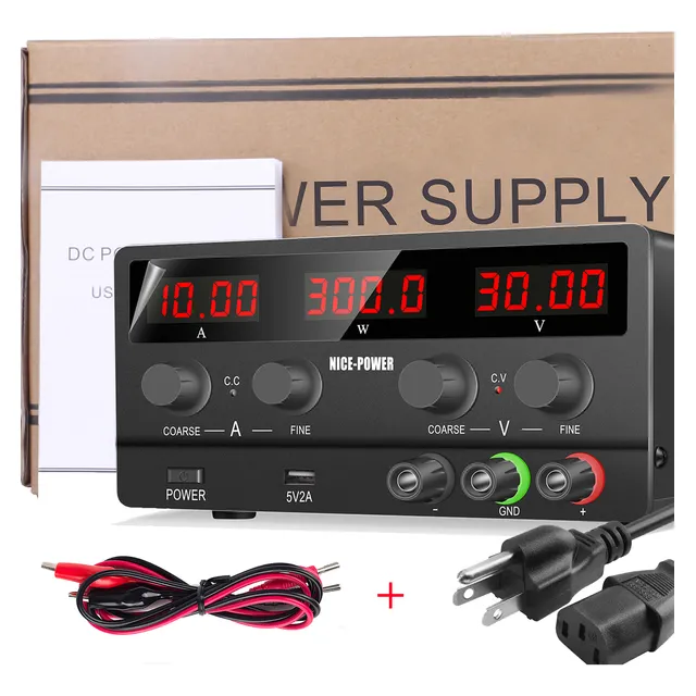 30v 10a 300w Fuente De Alimentación Regulable Laboratorio Dc