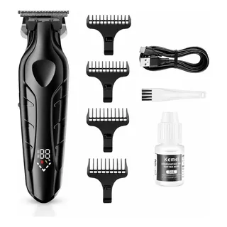 Máquina Acabamento Cabelo Barba Recaregavel Preto 127/220v Preto 127/220v