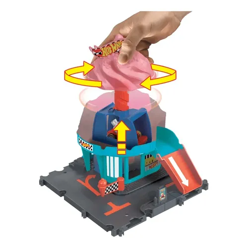 Disney Pixar Cars Frank Escape And Stunt Race Playset | MercadoLivre