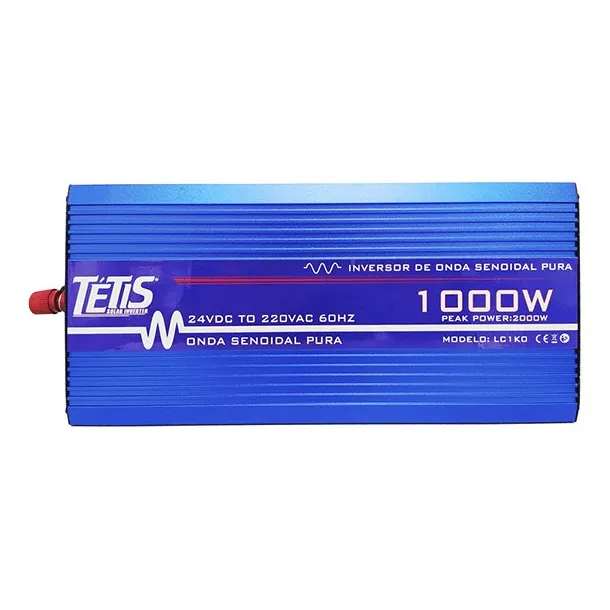 Inversor Solar Off-grid 1000w / 24vdc / 220vac / 60hz Tetis