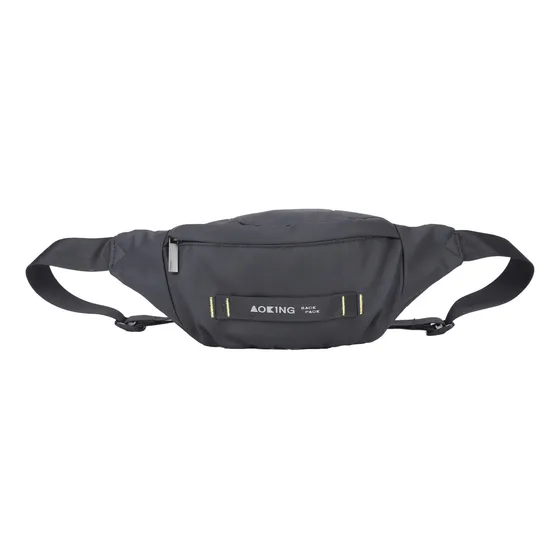 Riñonera Para Viaje Dinero Aoking Sy3083 Color Negro