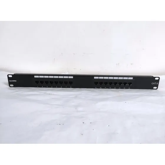 Patch Panel Cat 6 De 16 Puertos Nivel 6  Lanpro Los Ruices.