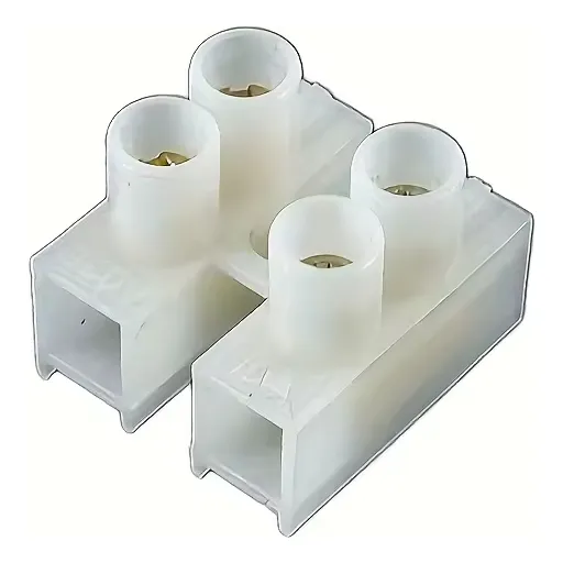 Conectores De Cables, Bloque De Terminales Empalmes, 10 Pzs Blanco