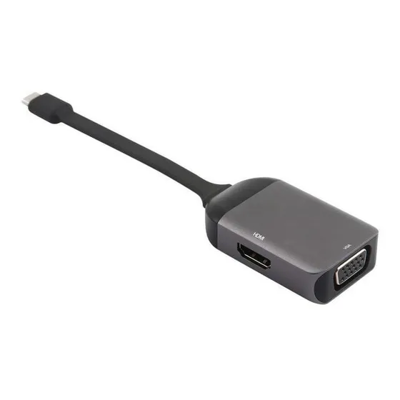 Cabo Adaptador Usb-c Para Vga E Hdmi Uca09 Geonav