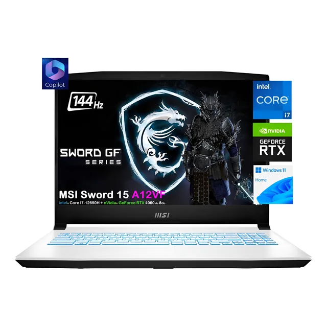 Laptop Msi Sword Core I7-12650h 32gb 1tb 15.6fhd Rtx 4060 8g