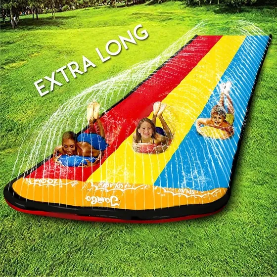 ,09 Mt Extra Largo Triple Carril Deslizante 3 Tabla