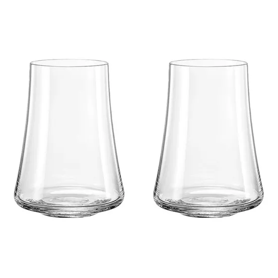 Jogo 2 Copos De Cristal Para Água 400ml Linha Xtra Bohemia