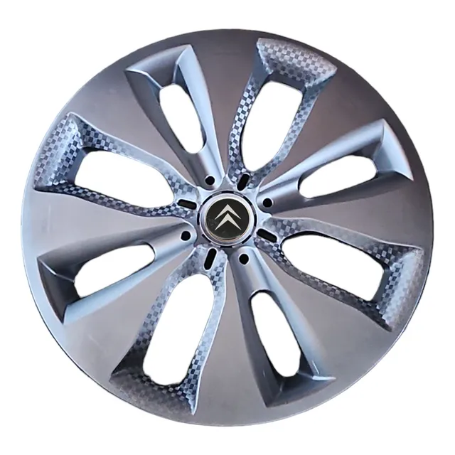 Juego 4 Tazas Rueda Tunning Citroen C3 C4 Berlingo Rodado 14