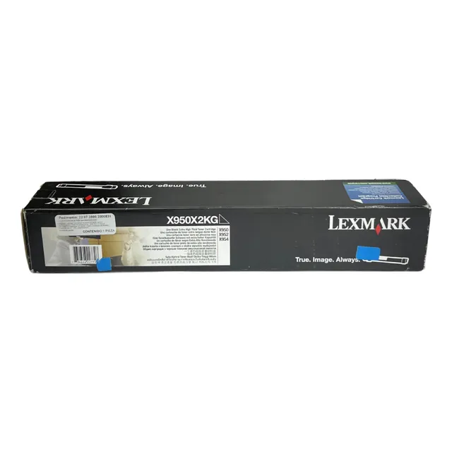 Toner Original Lexmark X950/x952/x954/ Negro X950x2kg