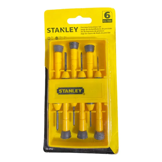 Juego De Destornilladores De Precisión Stanley 6 Pzas