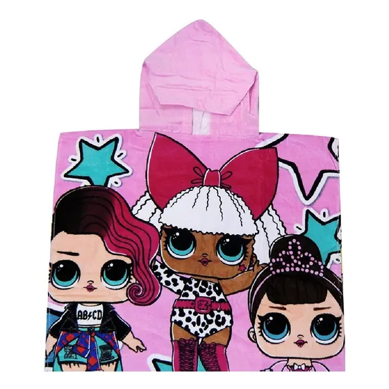 Toalla Bata Poncho Para Niñas