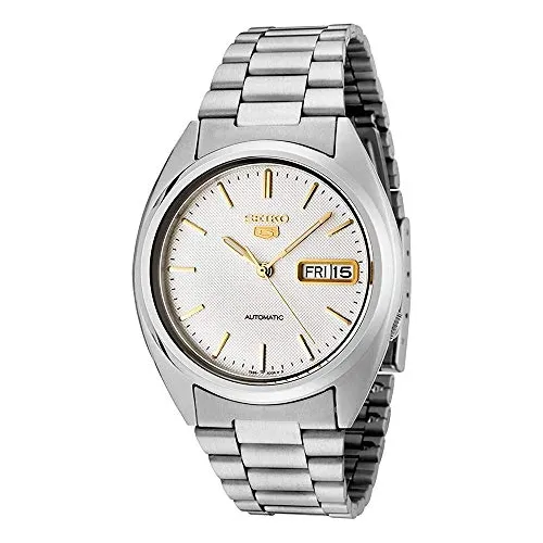 Seiko Hombre Snxg47 5 Reloj De Acero Inoxidable De Fhemb
