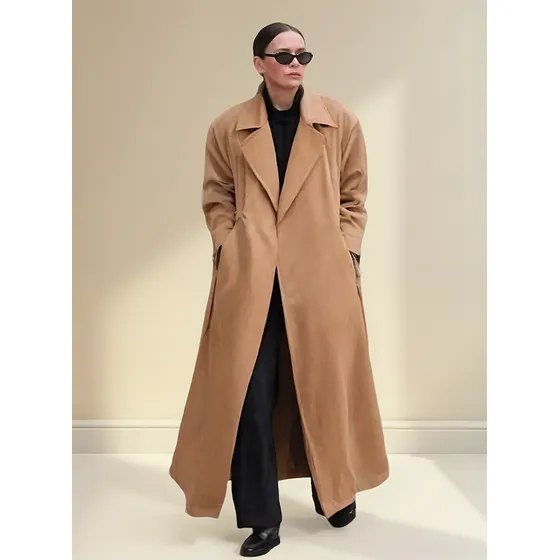 Tapado Oversize Mujer Baratos Formal  Algodon Paño De Fiesta