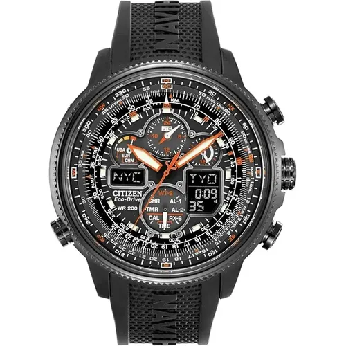 Relogio Citizen Jy8030-83e Navihawk Eco-drive | MercadoLivre
