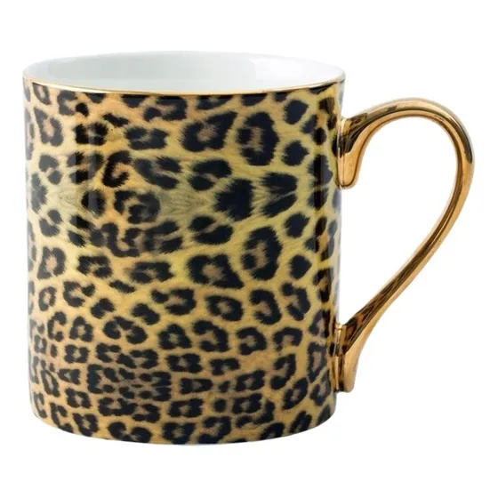 Taza De Café De Cerámica, Taza + Cuchara