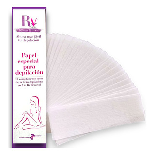 Depilacion Papel Especial Para Cera Fria 100 Tiras Rv Depilacion Papel Especial Para Cera Fria 100 Tiras Rv