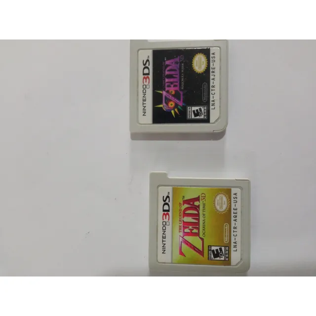 The Legend Of Zelda Ocarina Of Time Y Majora Mask Nintendo 
