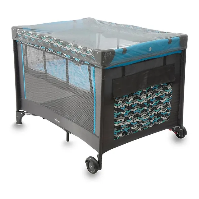 Cuna Corral Prinsel San Remo Color Azul