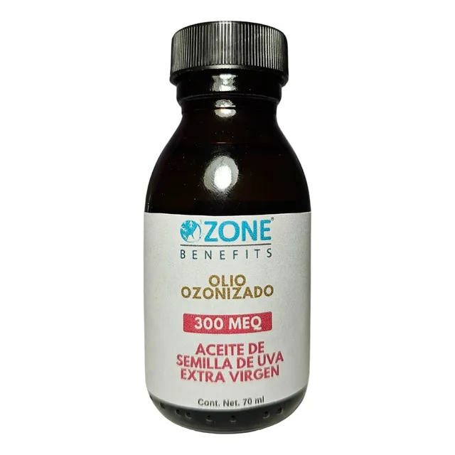 Aceite Ozonizado De Semilla De Uva 300 Meq - 70 Ml