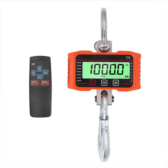 Báscula Colgante Industrial Digital Crane Scales Grúa 1000kg