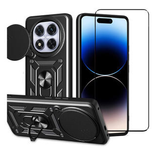 Funda Para Xiaomi Redmi Note 14 Pro 4g Cámara Carcasa + Mica Funda Para Xiaomi Redmi Note 14 Pro 4g Cámara Carcasa + Mica