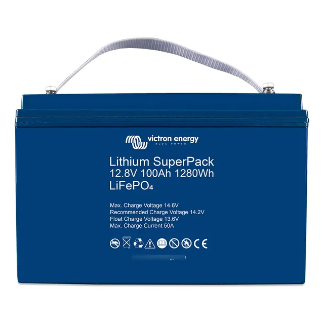 Batería De Litio Superpack 12.8v-100ah (m8) / Victron Energy