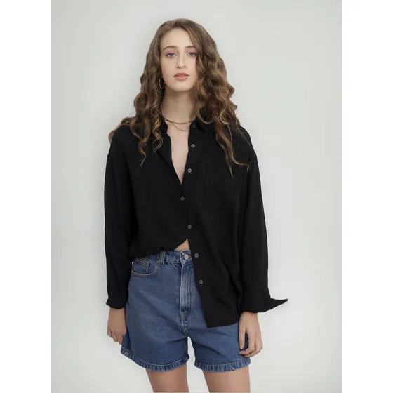 Camisa Larga Importada Mujer I Am