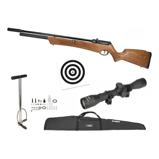 Carabina Pcp Rossi Outlander Vr + Luneta 4x32 + Capa + Bomba