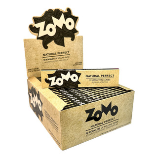 Caixa Seda Zomo Browm Marrom Grande Smoking King Size C/ 50 Caixa Seda Zomo Browm Marrom Grande Smoking King Size C/ 50