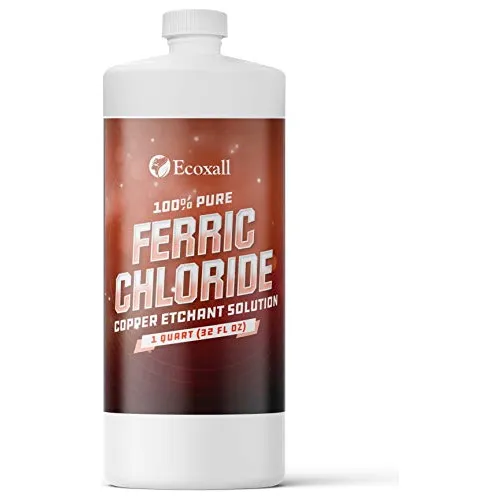 Cloruro Férrico, 1 Cuarto De Galón, 1000 Ml, Solució...
