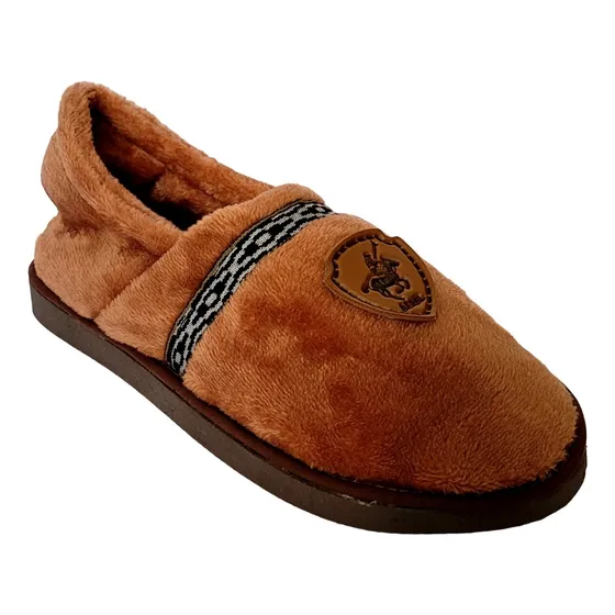 Pantufla Hombre Corderito Abrigada Calidad Premium Cerrada