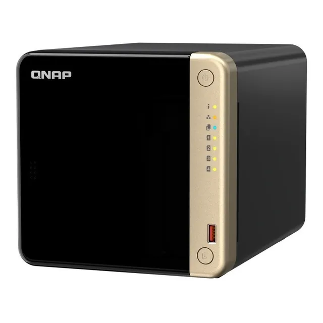 Servidor Nas Qnap Ts-464-8g-us 4 Bahías 2 Slots M.2 2280