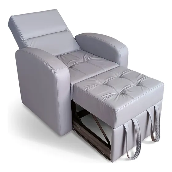 Poltrona Reclinable Descanso Cama Individual Nueva Moderna
