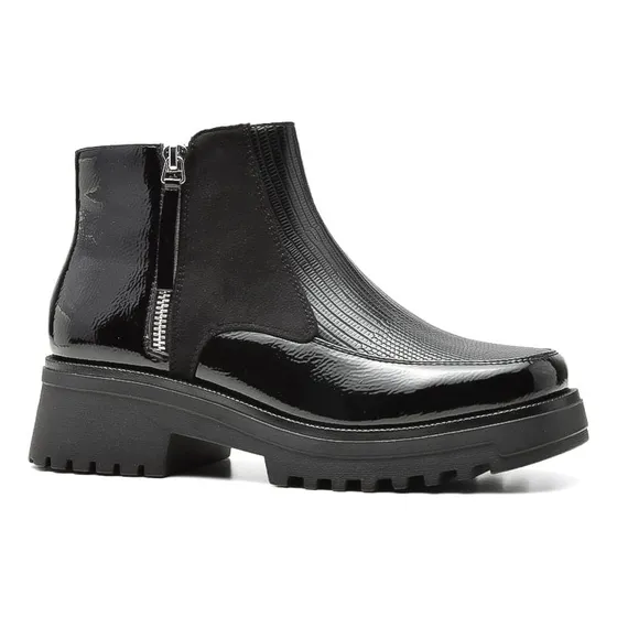 Bota Casual Korium Zai Con Cierre Lateral