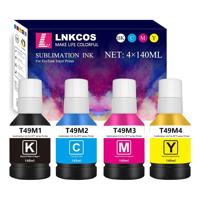 Lnkcos T49m 4140ml T49 T49m Tinta De Sublimación Para Epson