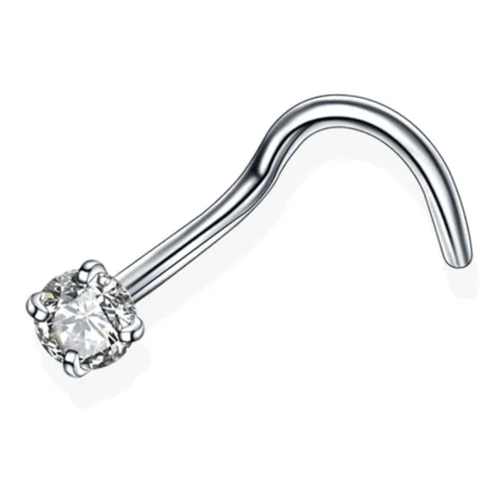  Piercing Noustril  Joya  Swti047 Titanium Astm F136  1 Und