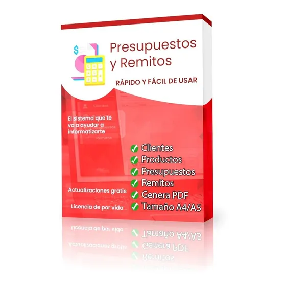 Software Programa Presupuestos Y Remitos - Demo
