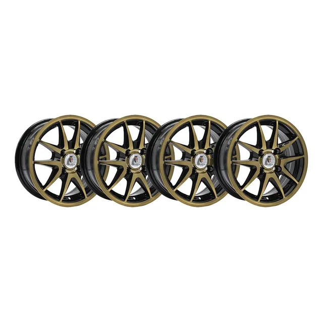 Pack De Llantas Sportiva Milano 764 - R13 - 4x100