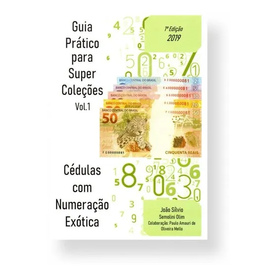 Livro Catálogo Cédulas Numeração Exótica 2019