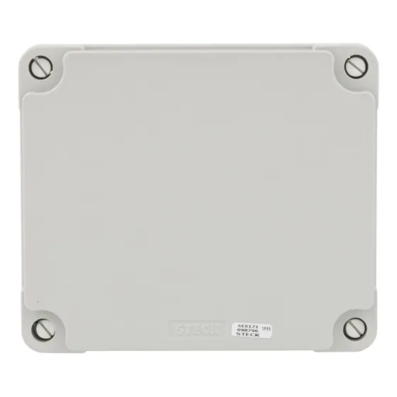 Caixa Distribuição Sobrepor Pvc 170x145x90mm Sem Embutes Ip5