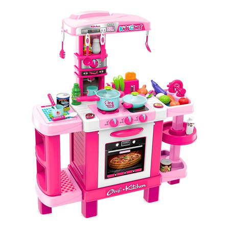 Kit Cozinha Infantil Completa Interativa Com Som E Luz Kit Cozinha Infantil Completa Interativa Com Som E Luz