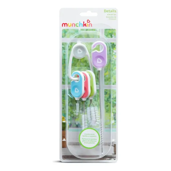 Munchkin Set De Cepillo Para Limpiar Botella Y Vaso