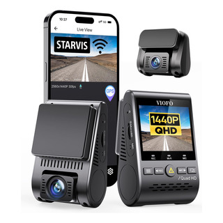 Dual Dash Cam Viofo A129 Plus Duo 2k 1440p 60 Fps+1080p 30 F Dual Dash Cam Viofo A129 Plus Duo 2k 1440p 60 Fps+1080p 30 F