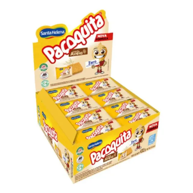 Paçoquita Zero C/ Aveia C/ 24 Unidades - Santa Helena