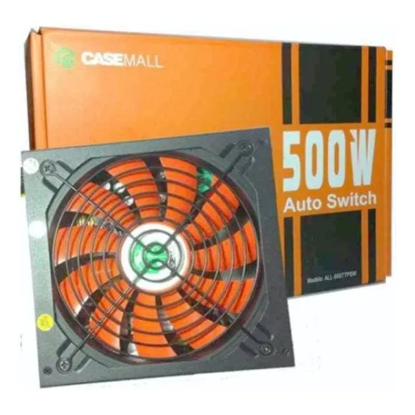 Fonte Atx Real 500w Casemall Auto Switch V2.3 All500ttpsw4
