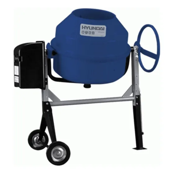 Hormigonera Construcción 900w 180lt Hyundai 1/2bolsa + Pala