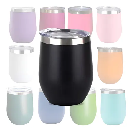 Copo Térmico Aço Inox 360ml C/ Tampa Cuia Cerveja E Café