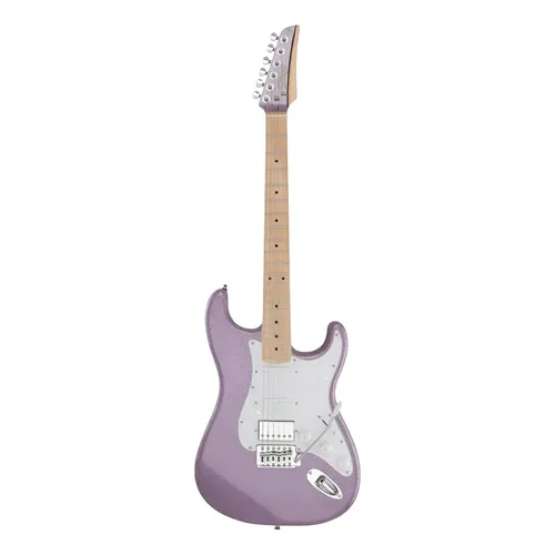 Guitarra Seizi Katana Musashi Fun Hss Cor Purple Sparkle Maple