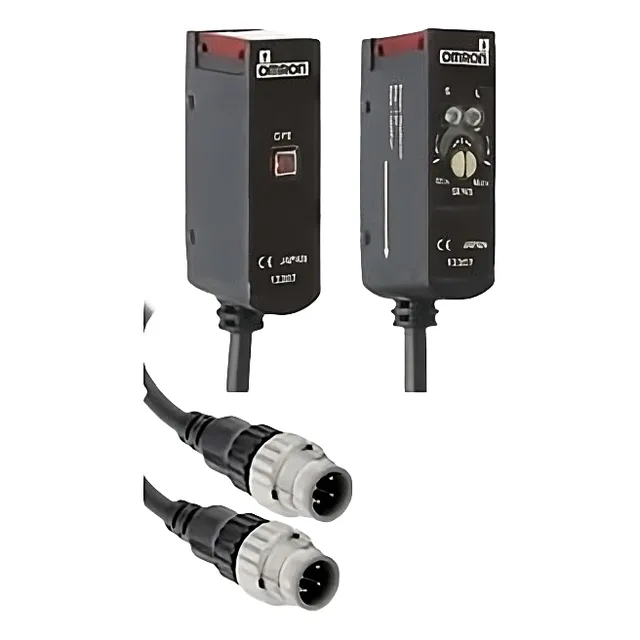 Sensor Fotoelectrico E3s-at11-m1j Barrera E-r 7m Npn M12 .3m