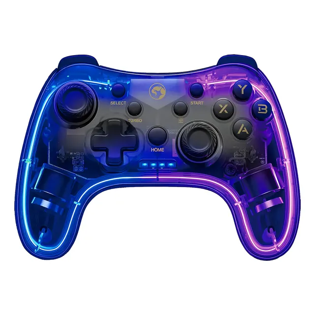 Gamepad Cableado / Inalámbrico Marvo Gt-88 Rgb Vibración